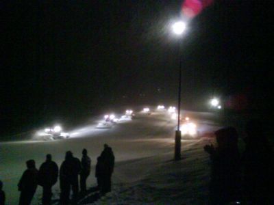 Formation bei der Skiers and Boarders Night am Flumserberg, Patrick Gassner
